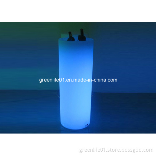 16 Color Changing, Battery LED Furniture, Plastic LED Ice Bucket